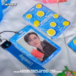 Portafotos y cordón de ATEEZ 'Lemon Drop Thirst Ver.'
