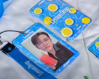 ATEEZ &#39;Lemon Drop Thirst Ver.&#39; Photocard Holder and Lanyard