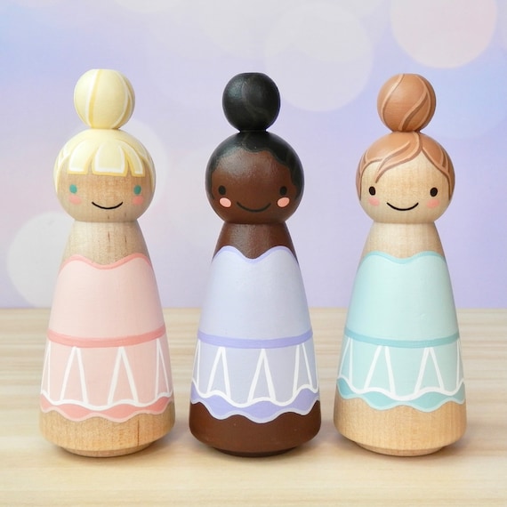 Ballerina Peg doll