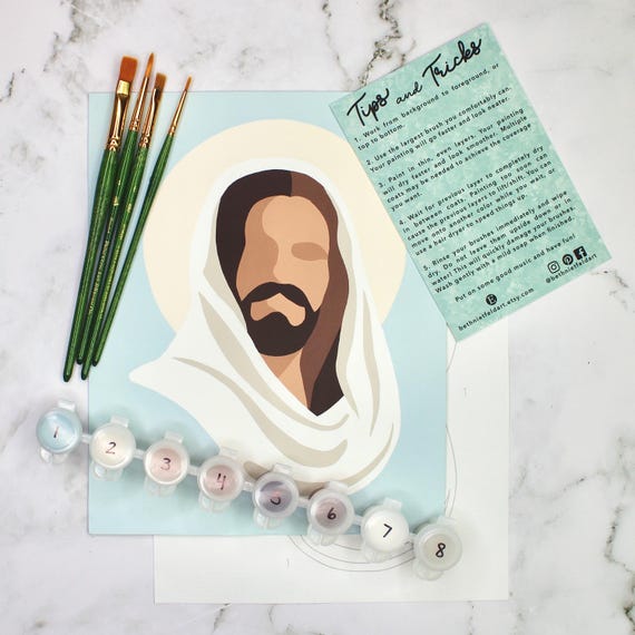 Savior Redeemer | Jesus Paint by Number Kit