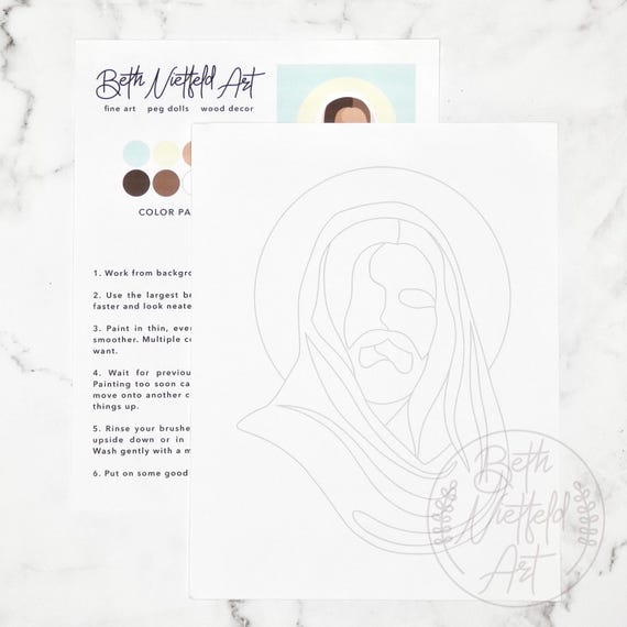 DIGITAL DOWNLOAD | Savior Redeemer | Jesus Portrait