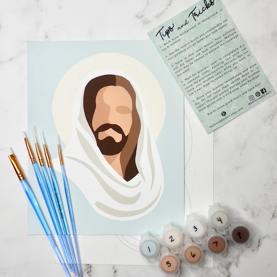 DIGITAL DOWNLOAD | Savior Redeemer | Jesus Portrait Painting