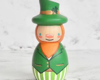Leprechaun Peg Doll | St. Patrick’s Day Decor