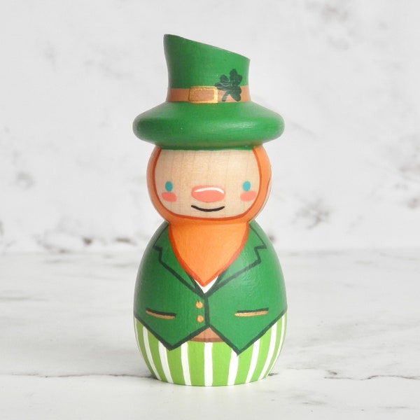 Leprechaun Peg Doll | St. Patrick’s Day Decor