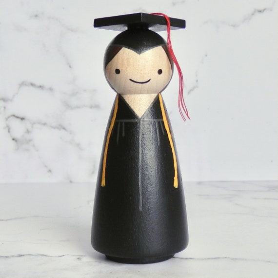 Custom Graduation Peg Doll | Personalized Memento