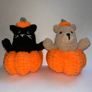 Pumpkin Pals- Crochet Plushie