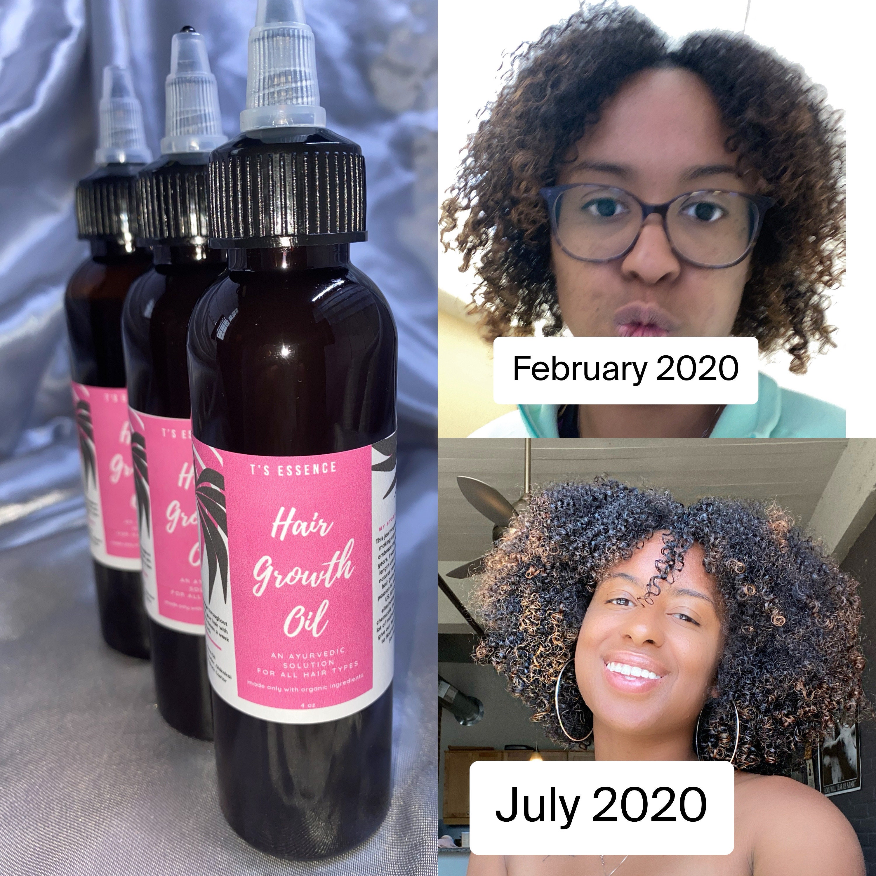 T's Essence Hair Growth Oil an Ayurvedic Solution Etsy