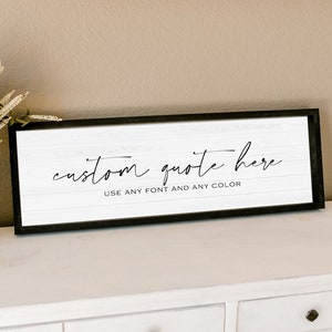 Stampa artistica personalizzata su tela con citazione, poster con cornice orizzontale, stampa personalizzata, testo personalizzato, regalo per compleanno, anniversario, festa del papà