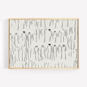 Frauen Skizze Menschen Figur Wand Kunst Vintage Bleistift Zeichnung Weibliche Porträt Leinwand Druck Poster Eingerahmt Abstrakt Antik Ästhetik Minimalist