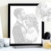 Wedding Song Lyrics from Photo Personalized First Dance Favorite Song Canvas Print 1st Anniversary Custom Sign Framed Fathers Day Gift 