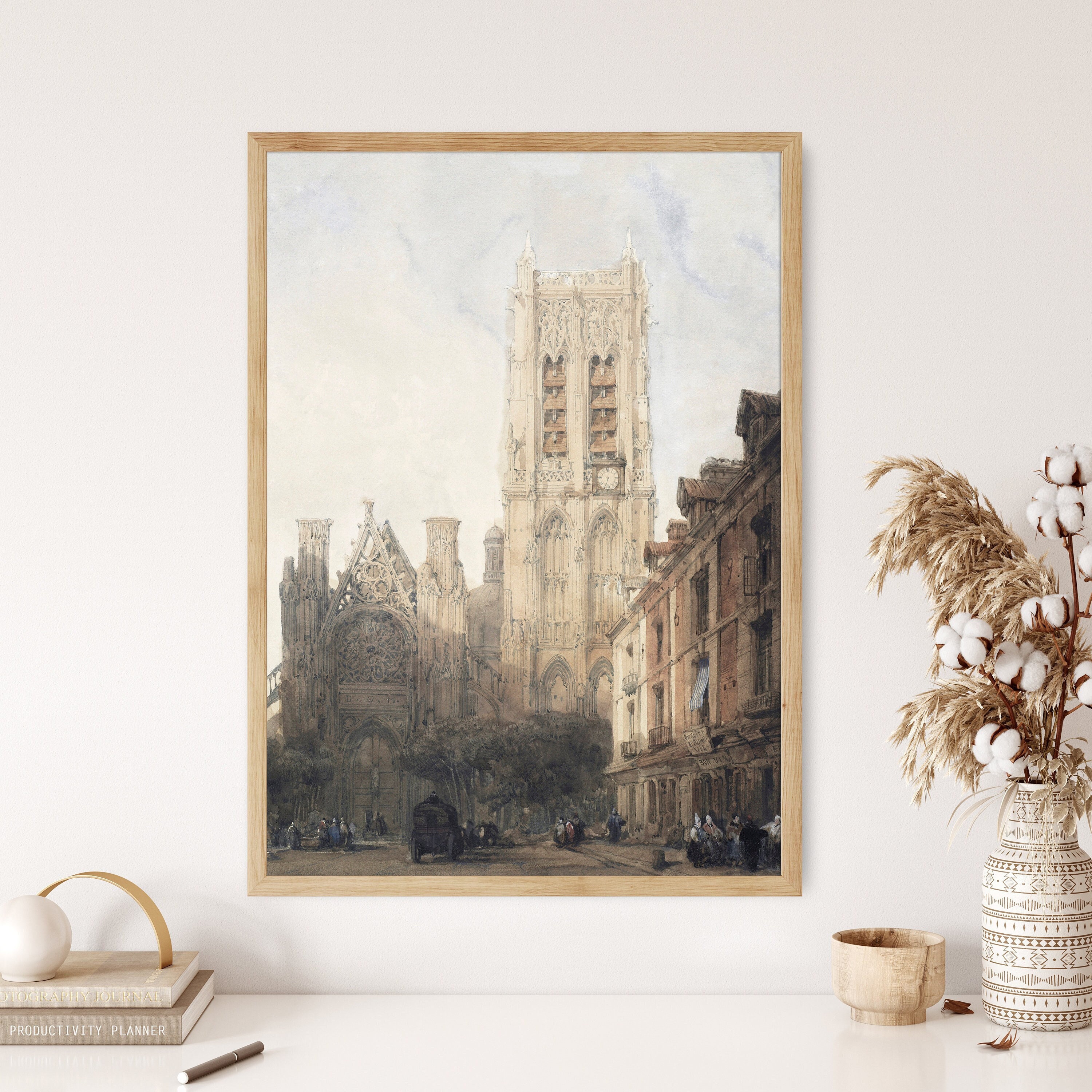 ヴィンテージビクトリア朝壁装飾金属フレーム6枚セットイタリア