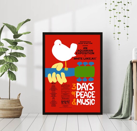 ウッドストック フェスティバル 1969 音楽ギフト コンサート