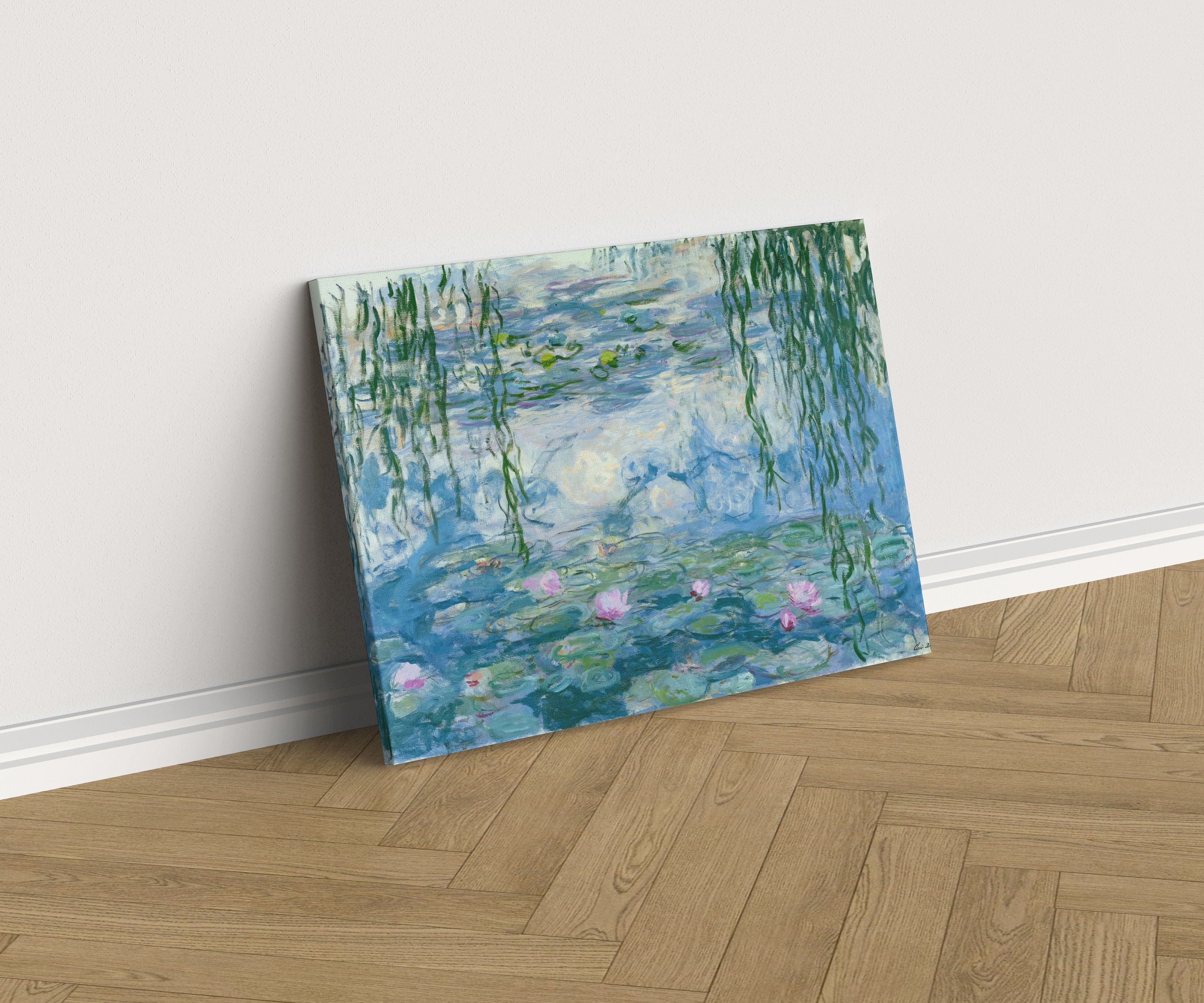 Claude Monet Water Lilies Canvas Print Painting Framed or Printed Wall ...