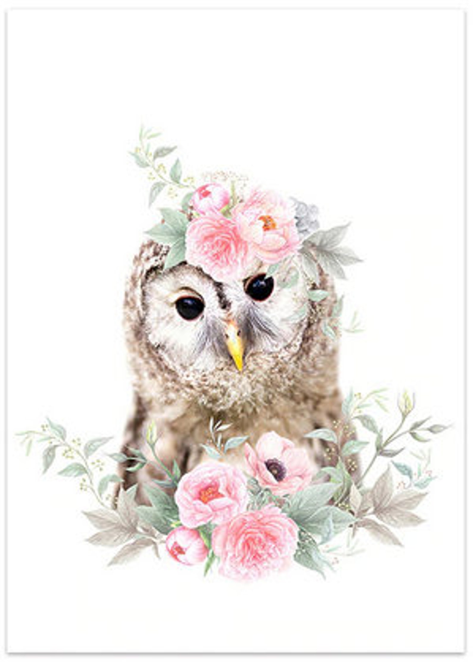 Baby Animal Canvas Painting Wall Decor Paintings for Kids Etsy