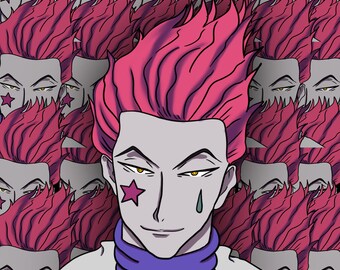 Hisoka Drawing Etsy
