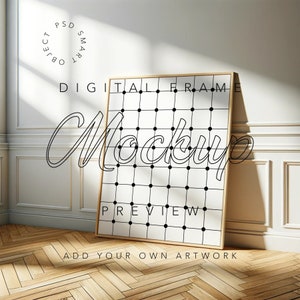 Frame Mockup Simple Frame Picture Frame Mockup PSD Scandinavian Frame Template Three Vertical Frame Bundle Mockup A4 Wood Frame