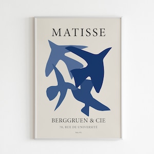 Henri Matisse Bird Print: Abstract French Art Poster (Digital Download)