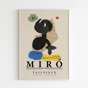 ミロオリジナルアート展ポスター - 19.9