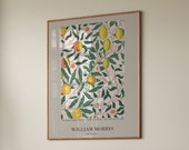 William Morris Botanical Art Print: Vintage Flower Decor (Digital Download)
