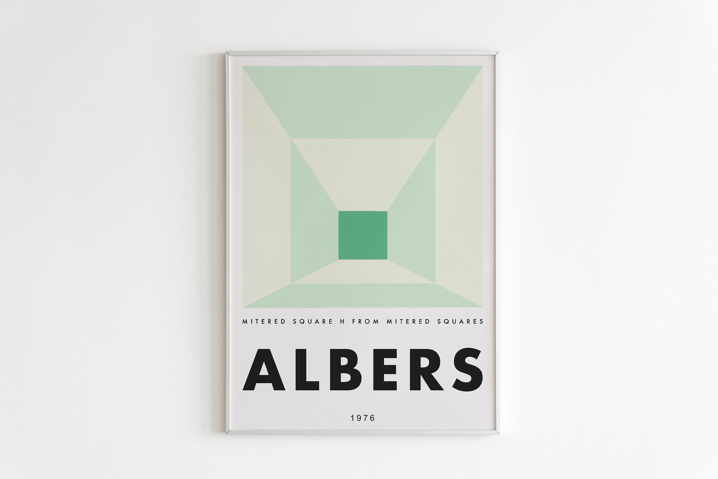 Josef Albers Poster, Exhibition Printable Art, Mid Century Josef Albers Poster, Exhibition Printable Art, Mid Century