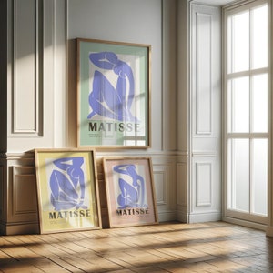 Matisse Gallery Wall Art Set: Abstract Woman Print (Digital Download)