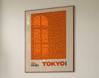 Yayoi Kusama 'Tokyo' Art Print: Japanese Wall Art (Digital Download)
