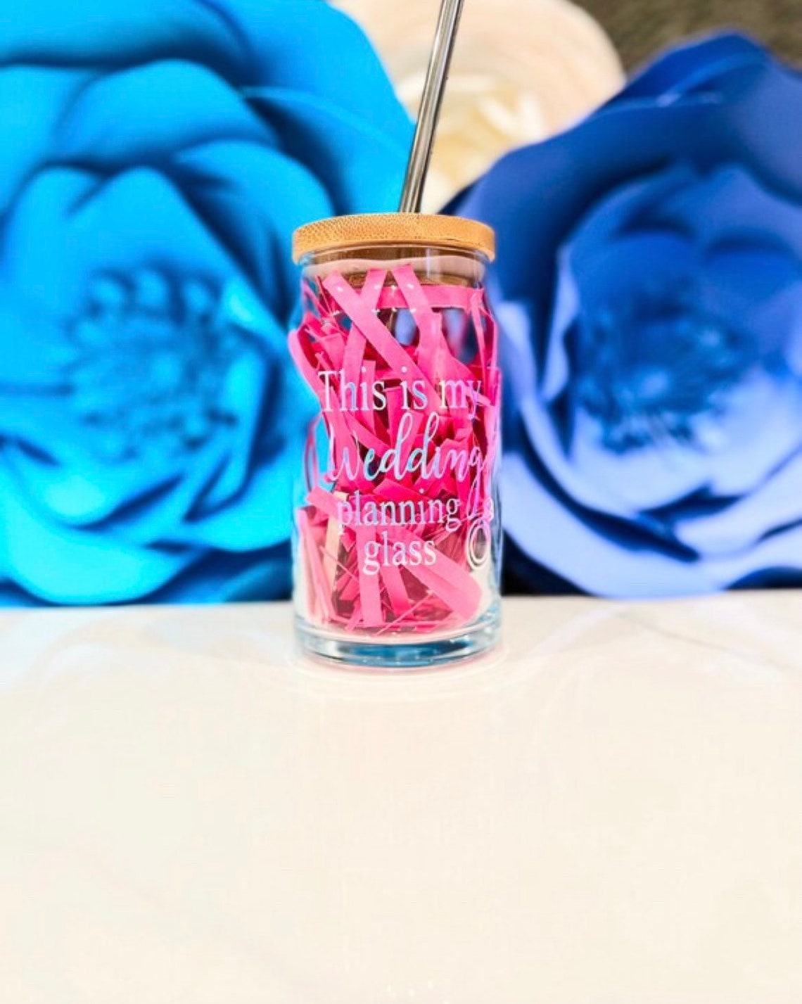 Bridal Cup, Wedding Gift, This is My Wedding Planning Glass. Beer Glass ...