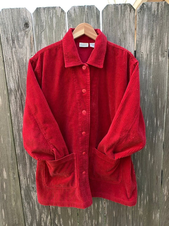 Beautiful Vintage Sears Classic Elements Red Cordu