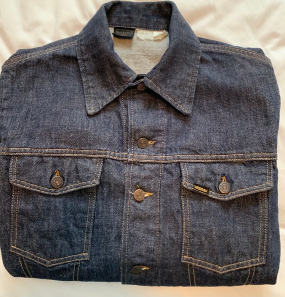 Vintage Denim Truckers Jacket Genuine 
