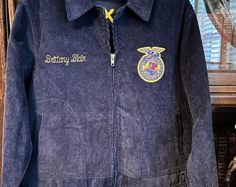 Vintage Florida FFA Corduroy Jacket – Future Farmers of America