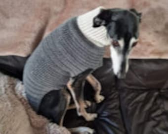 Lurcher/Whippet pdf crochet jumper pattern 24 inch