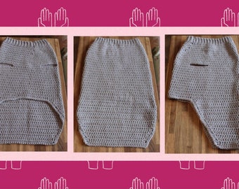 Large dog Jumper, sweater, 24 inch chest PDF Digital download Crochet Pattern