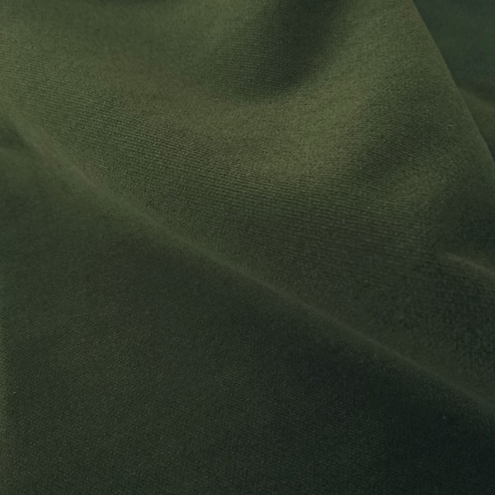 Solid Matt Olive Green Upholstery Velvet Textile Fabric Green Etsy