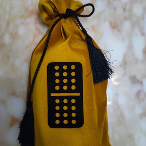 Bolsa de terciopelo personalizada con borla - Envoltura de regalos personalizada para Año Nuevo - Tamaños especiales disponibles imagen 9