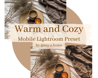 Warm and Cozy Lightroom Preset