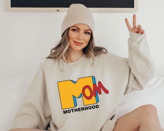 MTV Mom Motherhood Sweatshirt OR Tshirt MTV Mom Crewneck Sweater