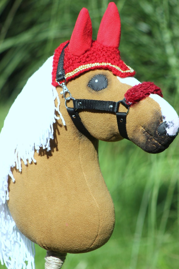 Earbonnet & Halter SET for Hobby Horse -  UK