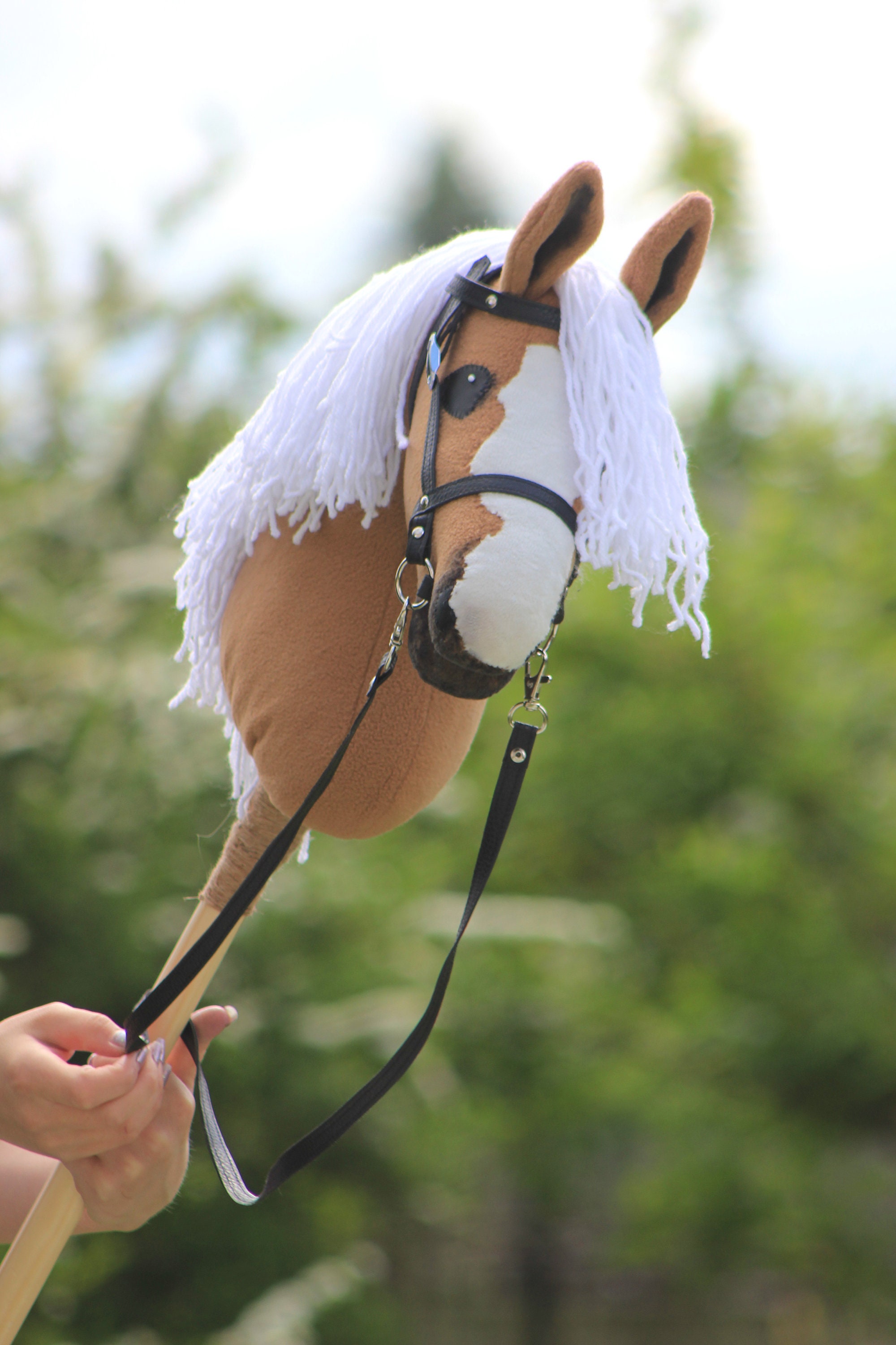 Caramel Colour Hafling Hobby Horse With Light Shading Etsy UK