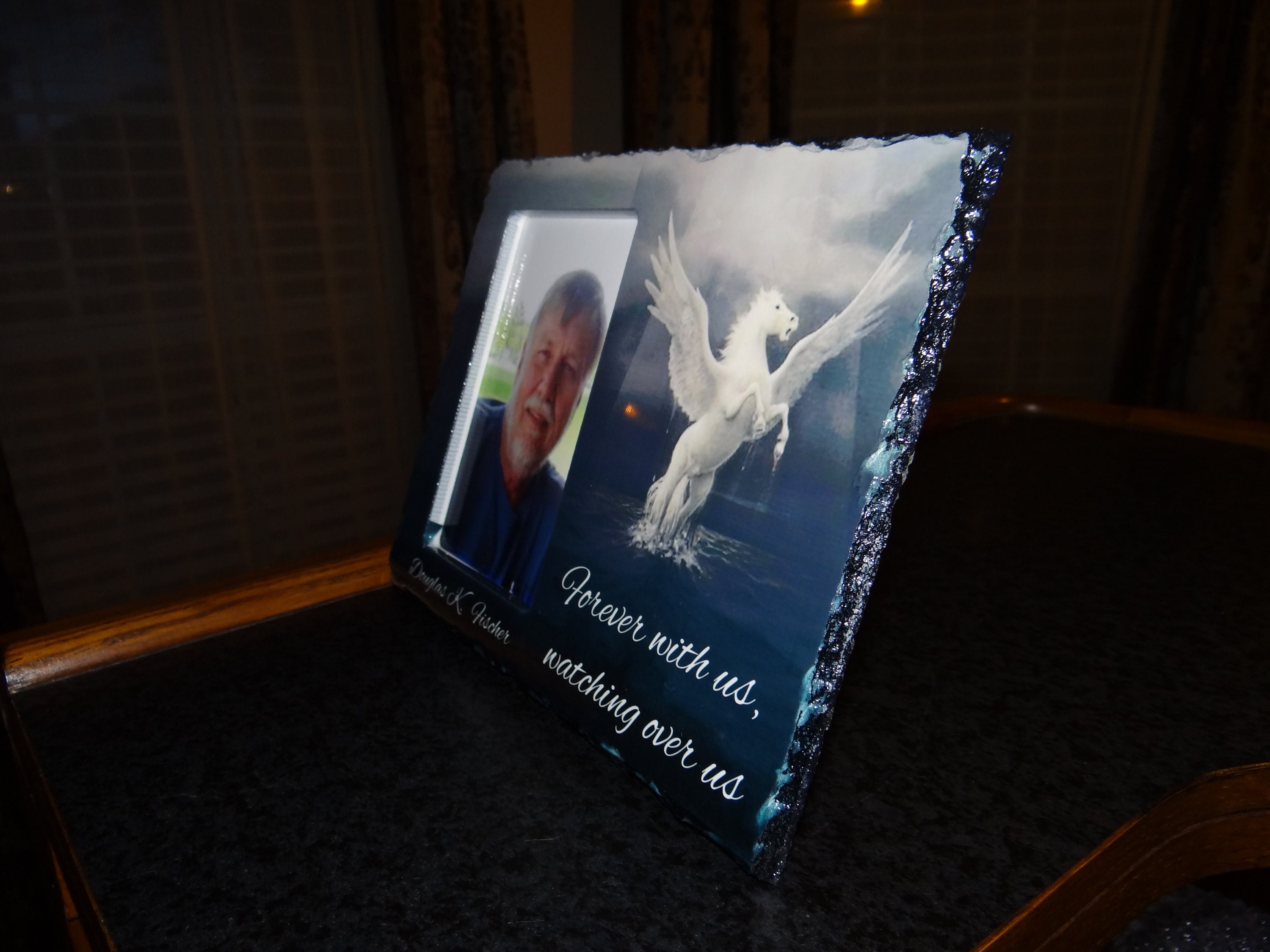 Memorial Picture Frame for Loss of Loved Ones. Personalized Etsy