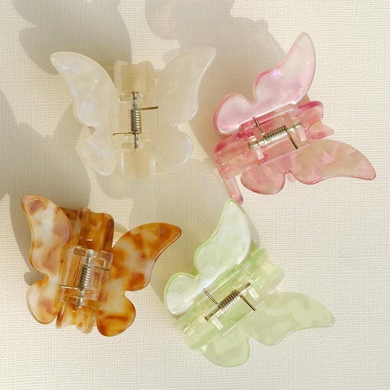 24 Mini Clip per Capelli a Farfalla Piccoli Fermagli per Capelli a Farfalla Mini Perni per Artigli per Capelli Forcine per Capelli Carine per Donna, 0,79 x 0,59 Pollici (Bianco Trasparente 24 Mini Clip per Capelli a Farfalla Piccoli Fermagli per Capelli a Farfalla Mini Perni per Artigli per Capelli Forcine per Capelli Carine per Donna, 0,79 x 0,59 Pollici (Bianco Trasparente