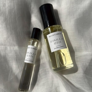 VANILLE OTIS | Vanilla bean, rice milk, nutmeg, apricot skin, frankincense, guaiac wood, saffron, creamy woods, musk.
