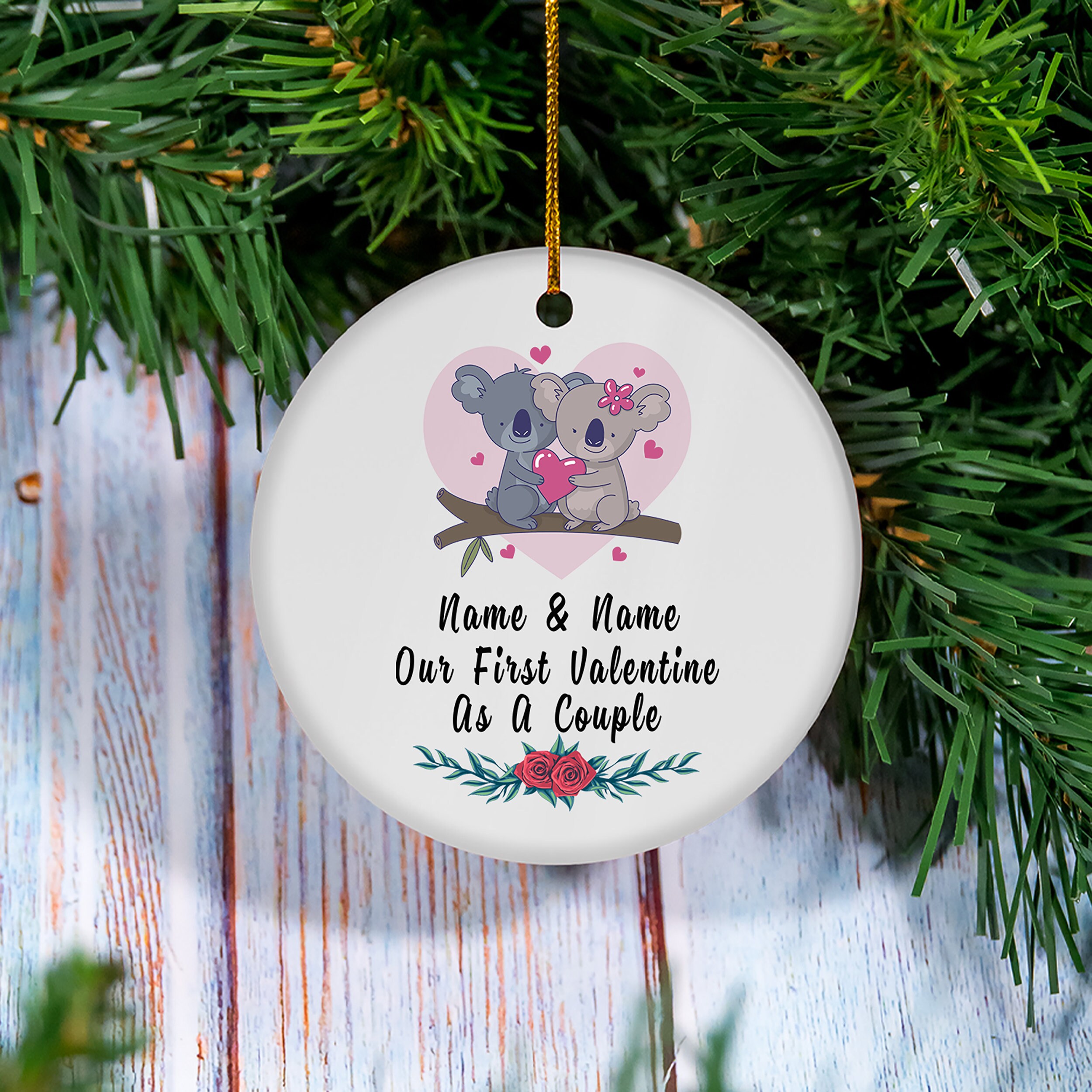 Regali koala divertenti per coppia Ornamenti di coppia | Etsy Regali koala divertenti per coppia Ornamenti di coppia | Etsy