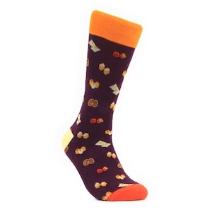 Mithai | Indian Sweets | Dessert | Gulab Jamun | Jalebi | Ladoo | Diwali | Eid Crew Socks