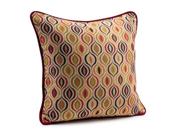 Colorful pillow cover, designer pillow cover