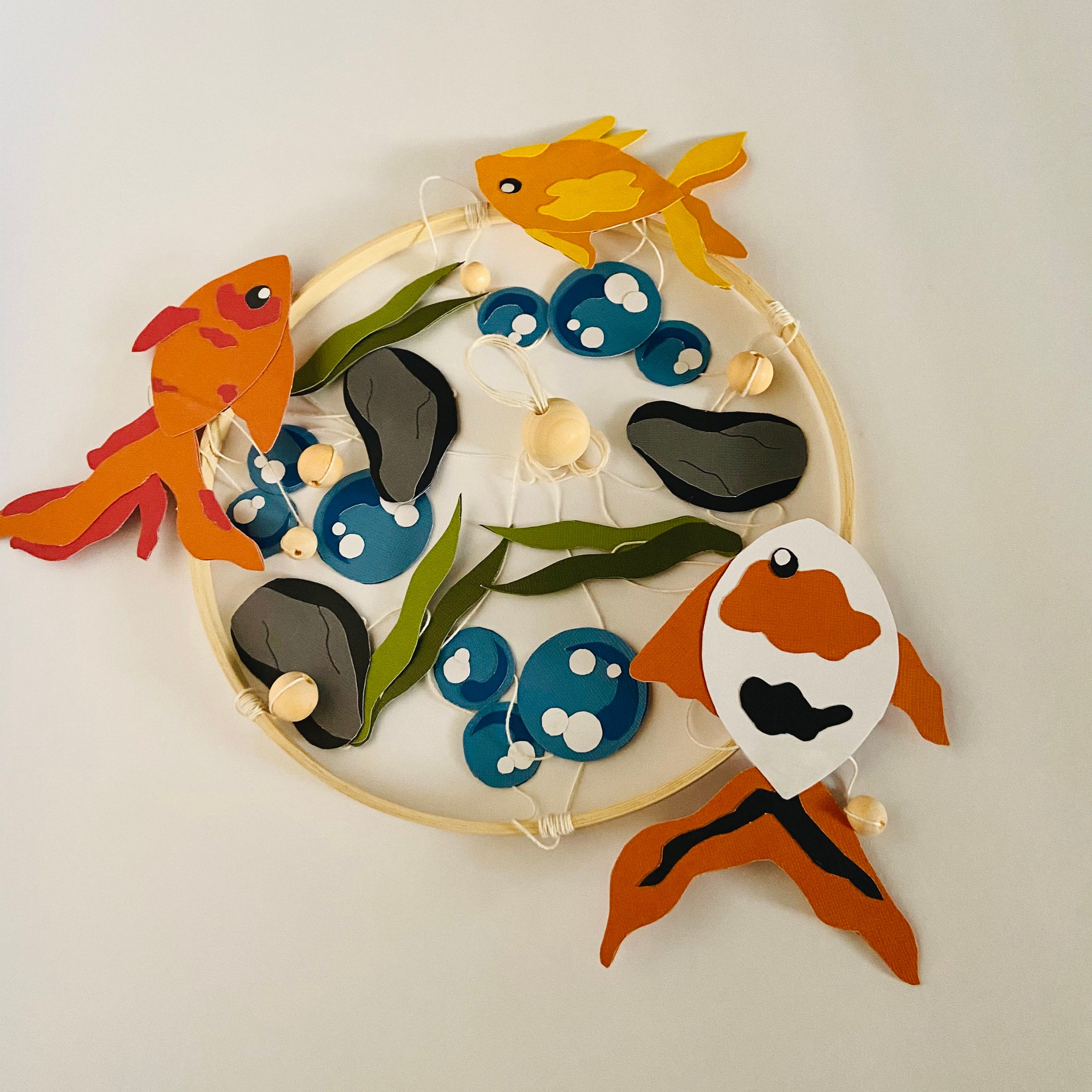 Goldfisch Kinderzimmer Mobile Aquarium Unterwasser Meer | Etsy