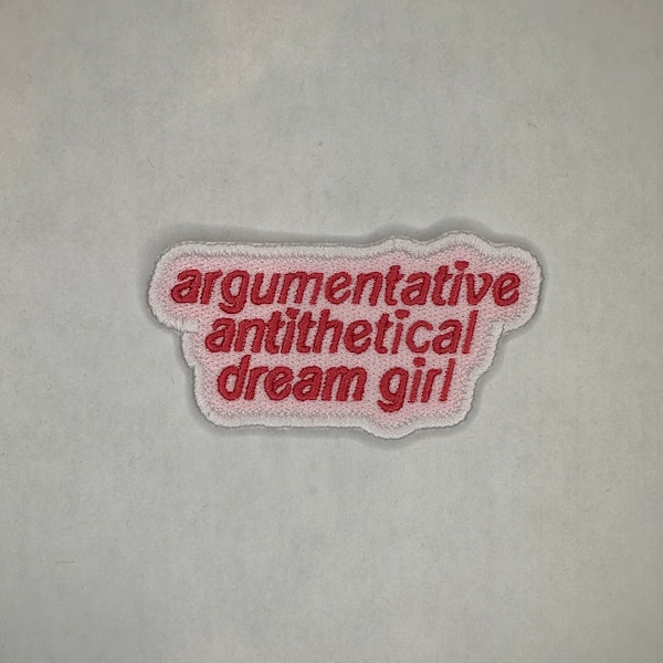 Dream Girl Embroidered Patch / Taylor Swift Patch / Swiftie Patch / Jacket Patch/ Backpack Patch / Eras Tour Patch / Midnights