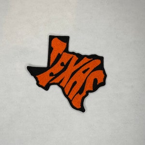 Texas Embroidered Patch / State Embroidery / Travel Patch / Machine Embroidery / Backpack Patch / Jacket Patch / Traveling Embroidery