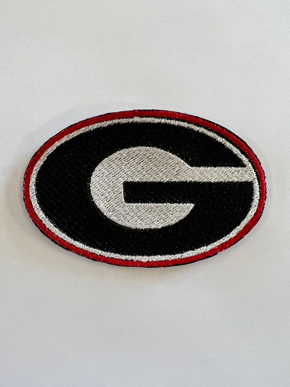 Georgia State Flag Embroidered Patch Velcro -Brand Fasteners GA Emblem Current Version