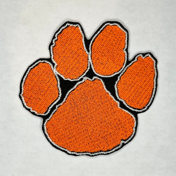 Tiger Embroidered Patch - Tiger Patches - Tiger Embroidery Designs - Embroidery - Embroidered Patches - Tiger Appliqués, Tiger Iron On - Foto 5