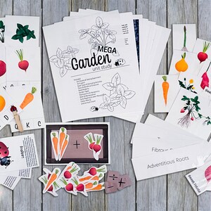 Studio dell'unità di giardino - Studio dell'unità di homeschooling per tutte le età